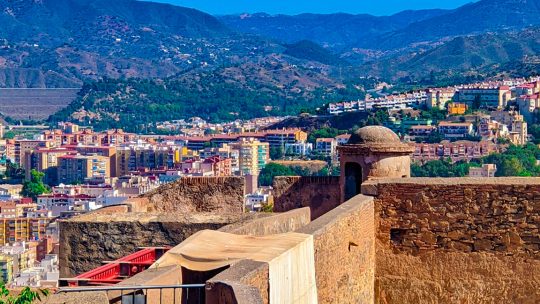 Gibralfaro Castle: A Breathtaking View of Malaga and the Mediterranean