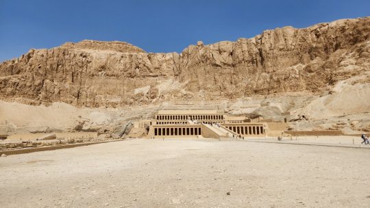 Mortuary temple of Hatshepsut in Egypt